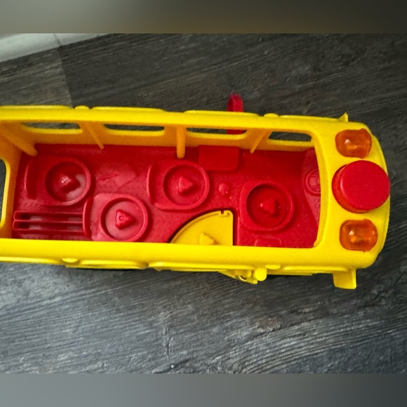 Fisher-Price Little People Yellow School Bus Toy with Lights and Sounds Toddler - Picture 2 of 5